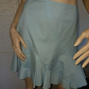 NWOT - Pale blue cotton skirt
